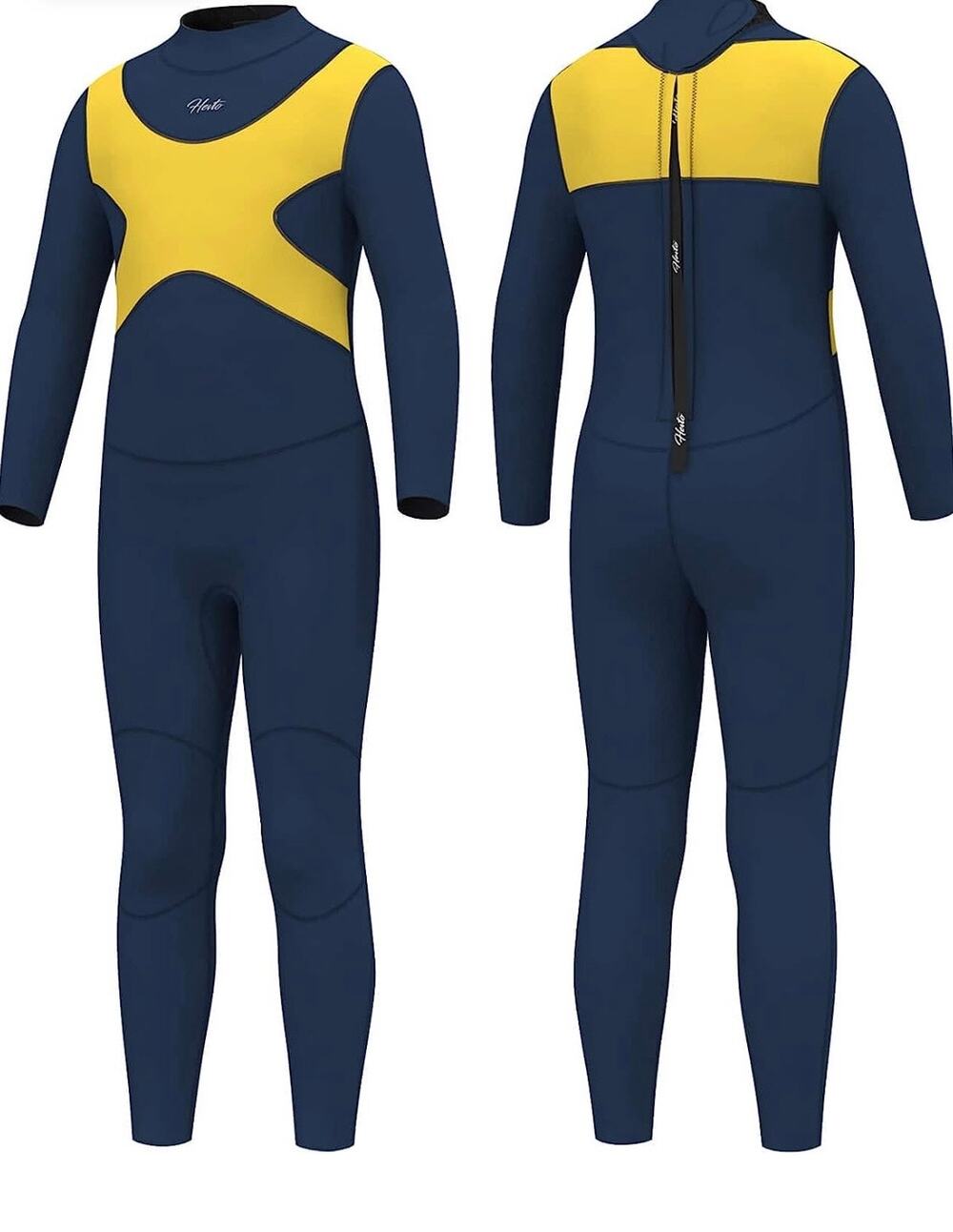 Hevto Wetsuit Kids & Youth Sz. 16 Full Shorty 3/2mm Neo. Surfing Swimming Diving